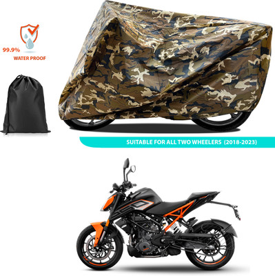 CODOKI Two Wheeler Cover for KTM(250 Duke, Yellow)