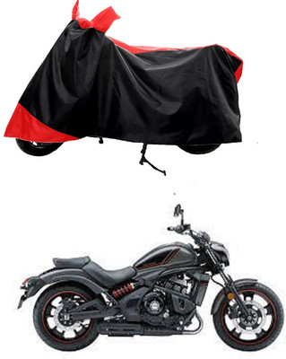 GROFATIK Two Wheeler Cover for Kawasaki(Vulcan S BS6, Red)