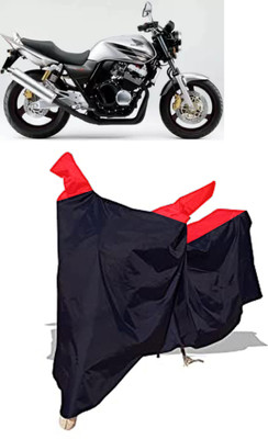 Amexride Two Wheeler Cover for Honda(CB 400, Black)