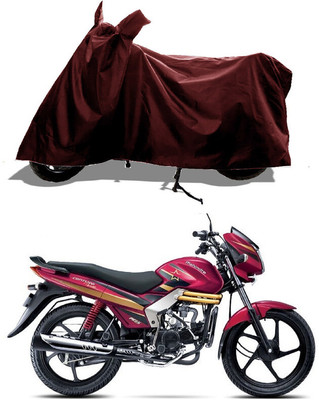 GROFATIK Two Wheeler Cover for Mahindra(Centuro Rockstar, Maroon)