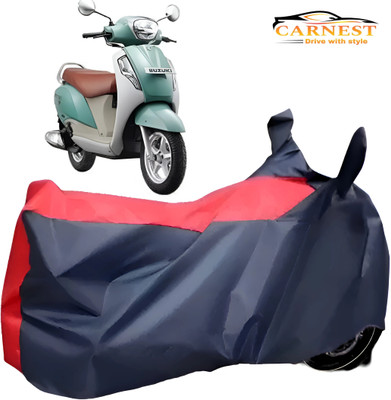 CARNEST Two Wheeler Cover for Suzuki(Access, Red, Blue)