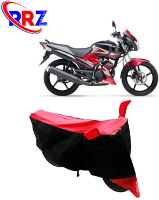AutoGalaxy Waterproof Two Wheeler Cover for Yamaha(SS 125, Black, Red)