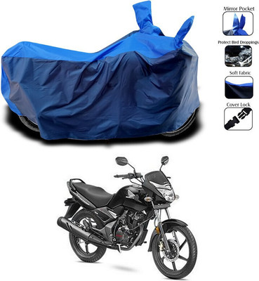 ANTHUB Two Wheeler Cover for Honda(Blue)