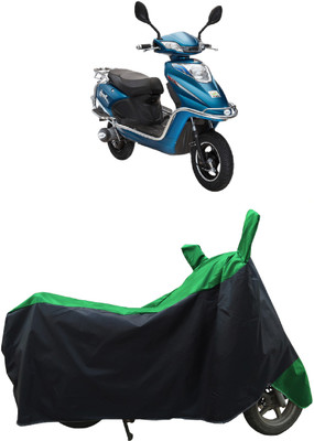 Coxtor Waterproof Two Wheeler Cover for Tunwal(Sport 63 48V, Green)