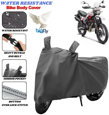 Big fly Two Wheeler Cover for Hero(Xpulse 200T, Grey)