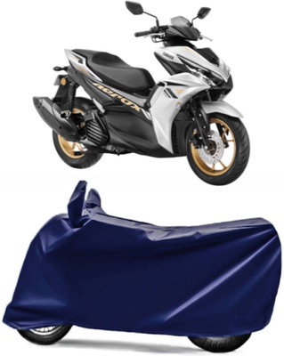 AUCTIMO Two Wheeler Cover for Yamaha(Aerox 155 Maxi, Blue)