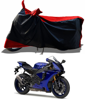 AESTRYD Two Wheeler Cover for Yamaha(YZF R1, Red, Black)