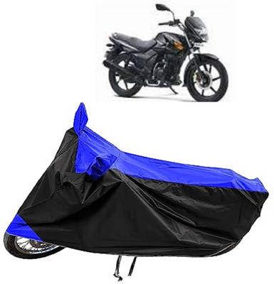 Mdstar Waterproof Two Wheeler Cover for TVS(Flame 125, Blue)