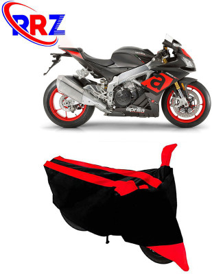 AutoGalaxy Waterproof Two Wheeler Cover for Aprilia(RSV4, Black, Red)