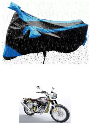 RONISH Waterproof Two Wheeler Cover for Royal Enfield(Bullet Trials 500, Blue)
