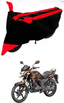 AutoGalaxy Waterproof Two Wheeler Cover for Hero(Hunk, Red, Black)