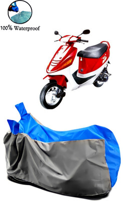 APNEK Waterproof Two Wheeler Cover for Kinetic(Zing, Grey, Blue)