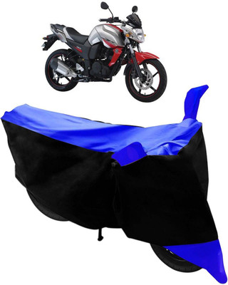 MMSSTAR Waterproof Two Wheeler Cover for Yamaha(FZ-S, Black, Blue)