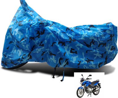 Euro Care Waterproof Two Wheeler Cover for Bajaj(Discover 150 f, Blue)