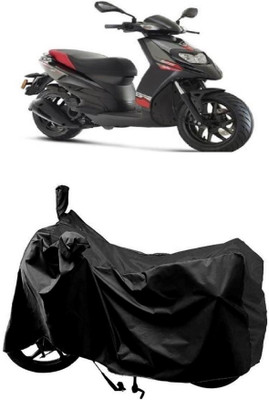 MMSSTAR Waterproof Two Wheeler Cover for Aprilia(SR 125, Black)