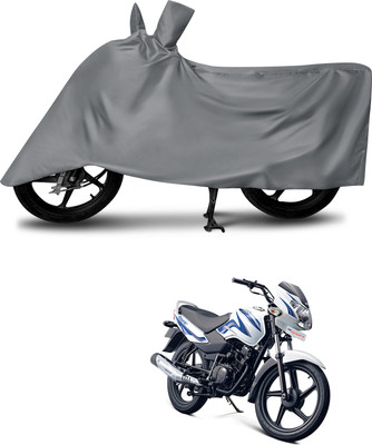 aosis Two Wheeler Cover for TVS(Sport ES, Grey)