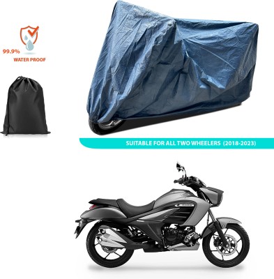 PAGORA Waterproof Two Wheeler Cover for TVS(Intruder 250, Blue)