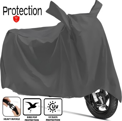 smwzxyu Waterproof Two Wheeler Cover for Hero(Splendor Plus, Black)