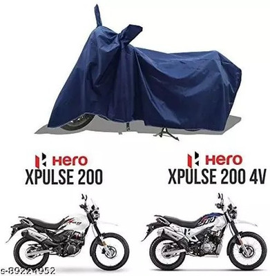 gurukul mart Waterproof Two Wheeler Cover for Kinetic(GTS Super 300 BS6, Blue)