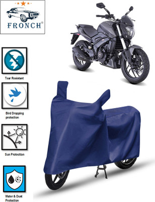 FRONCH Waterproof Two Wheeler Cover for Bajaj(Dominar 250, Blue)