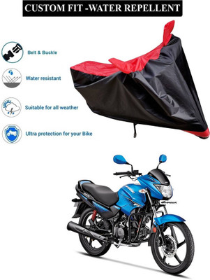 CODOKI Waterproof Two Wheeler Cover for Hero(Glamour Programmed FI BS6, Red)
