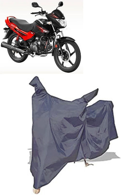 Amexride Two Wheeler Cover for Hero(Glamour Programmed FI BS6, Grey)