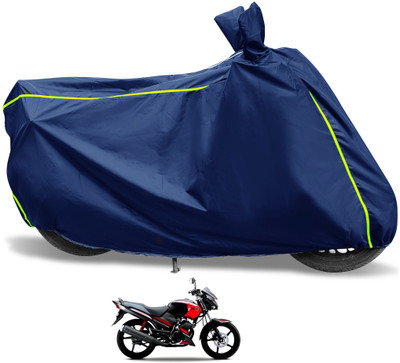 Euro Care Waterproof Two Wheeler Cover for Yamaha(Gladiator, Blue)
