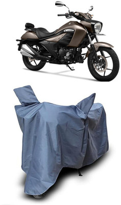 MADAFIYA Waterproof Two Wheeler Cover for Suzuki(Intruder, Grey)