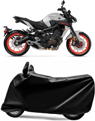 V VINTON Two Wheeler Cover for Yamaha(MT 9, Black)