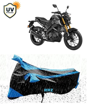 RRZ Waterproof Two Wheeler Cover for Yamaha(MT-15, Black, Blue)