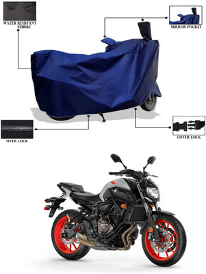 PAGORA Waterproof Two Wheeler Cover for Yamaha(MT 07, Blue)