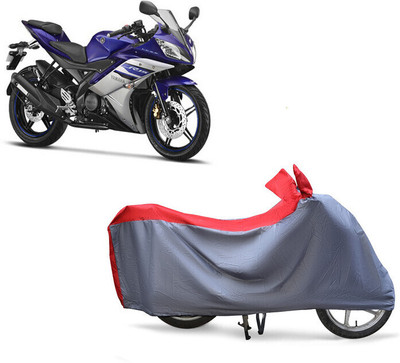 EGAL Two Wheeler Cover for Yamaha(YZF-R15 V2 BS6, Red)