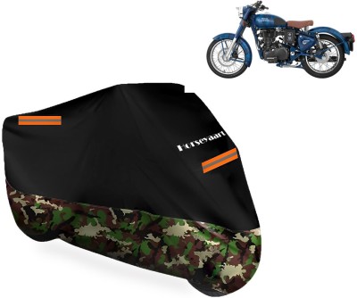 Horseyaart Waterproof Two Wheeler Cover for Royal Enfield(Classic Squadron, Multicolor)