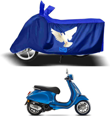 BigFly Two Wheeler Cover for Vespa(Scooty, Blue)