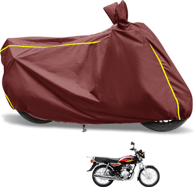Euro Care Waterproof Two Wheeler Cover for Yamaha(Crux, Maroon)