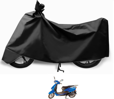 Euro Care Waterproof Two Wheeler Cover for Avon(E Scoot, Black)