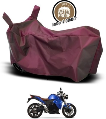 Mdstar Waterproof Two Wheeler Cover for Honda(CBR 600 RR, Maroon)