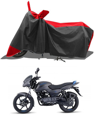 WMIZEXA Two Wheeler Cover for Bajaj(Pulsar 125 Neon, Red, Black)