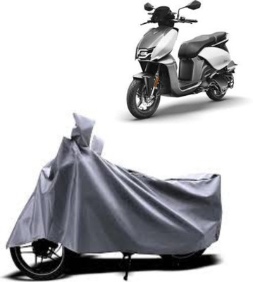 BOGYMON Waterproof Two Wheeler Cover for Hero(Electric, Grey)