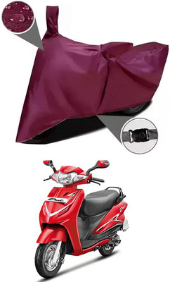 Mdstar Two Wheeler Cover for Hero(Duet 125CC, Maroon)