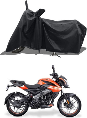 DeepShakshi AUTOMOTIVE Waterproof Two Wheeler Cover for Bajaj(Pulsar NS125 BS6, Black)