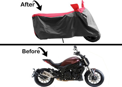 Archistylo Waterproof Two Wheeler Cover for Benelli(TRK 502, Multicolor)