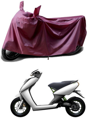 APNEK Waterproof Two Wheeler Cover for Ather(450 X, Maroon)