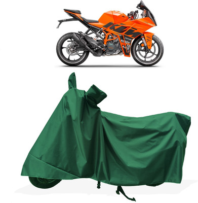 Tricway Two Wheeler Cover for KTM(RC125, Green)