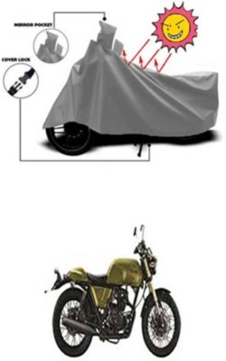 LIFE TO HUB Two Wheeler Cover for Hero, Honda, Bajaj, Ather, TVS, Yamaha(Electric Dash BS6, Grey)