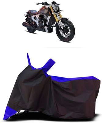 VESMEI Two Wheeler Cover for TVS(Zeppelin, Blue)