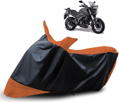 HEMSKAR Waterproof Two Wheeler Cover for Bajaj(Dominar 400, Orange)
