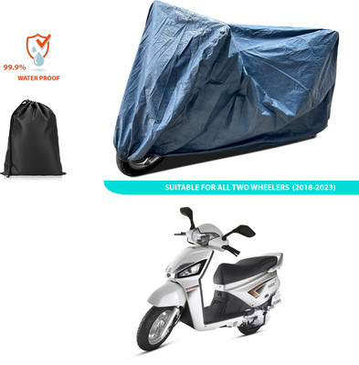 CODOKI Waterproof Two Wheeler Cover for Mahindra(Gusto, Blue)