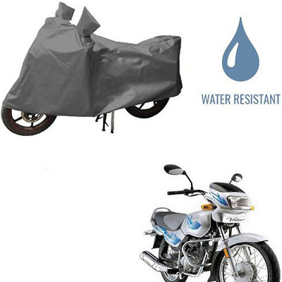 DeepShakshi AUTOMOTIVE Waterproof Two Wheeler Cover for TVS(Victor GLX, Grey)