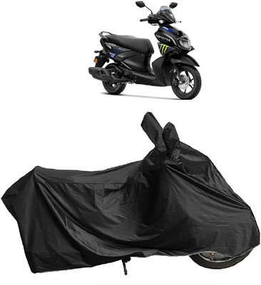 DIGGU Two Wheeler Cover for Yamaha(Ray-ZR 125FI, Black)